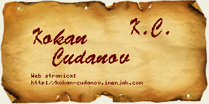 Kokan Čudanov vizit kartica